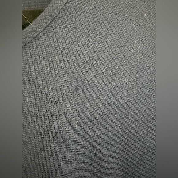 Maggie Barnes Maxi Shift Dress Short Sleeve Modest Minimalist Blue size 2XWP - Picture 5 of 7